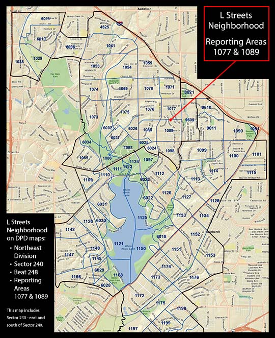 Mashup Map of Reporting Areas